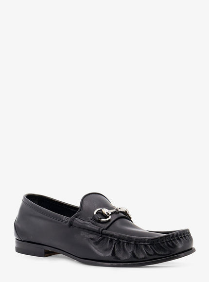 Gucci Gucci Lugano Leather Loafers