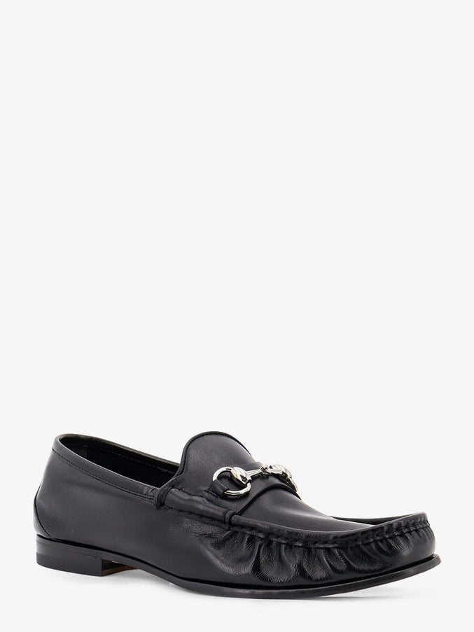 Gucci Gucci Lugano Leather Loafers
