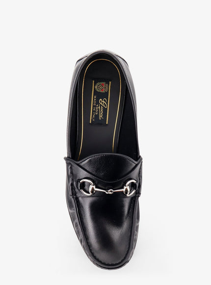 Gucci Gucci Lugano Leather Loafers