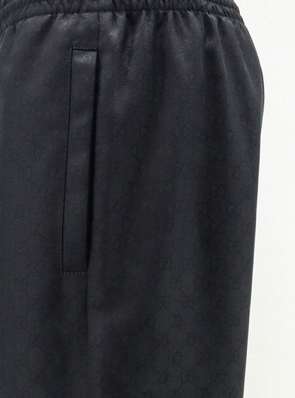 Gucci Leisure Gg Cotton Trousers