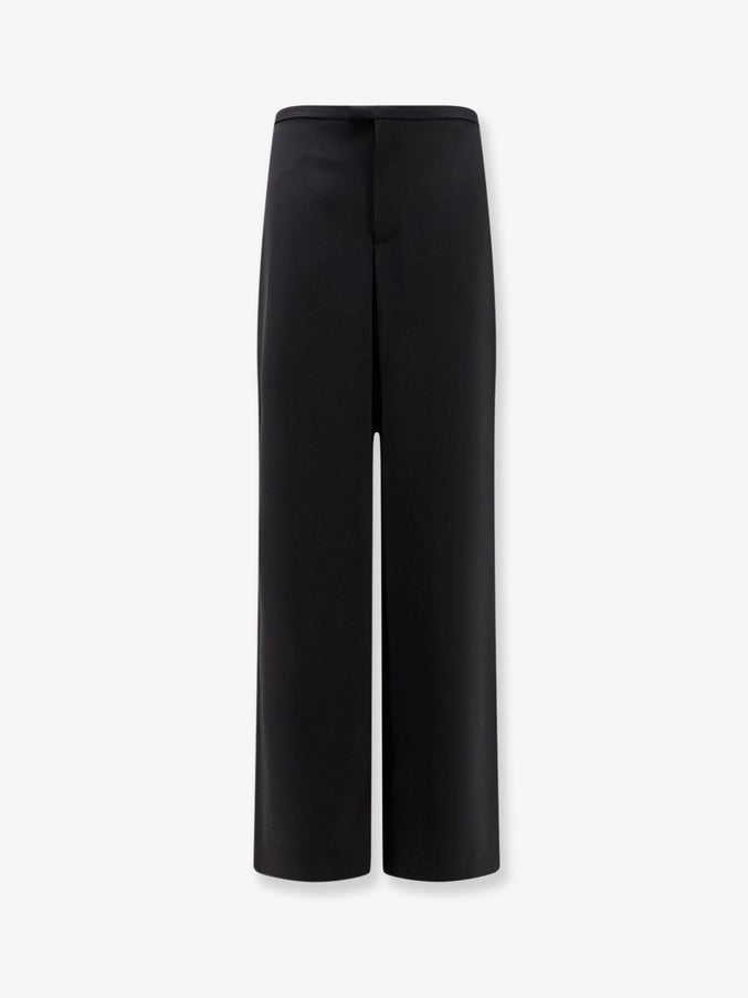 Gucci Light Wool Trousers Black