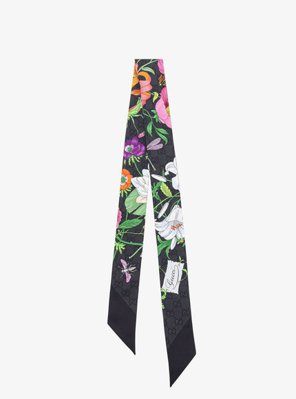 Gucci Silk Bandeau Uni Blackblack