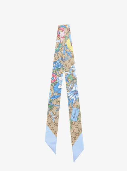 Gucci Silk Bandeau Uni Skyblueskyblue