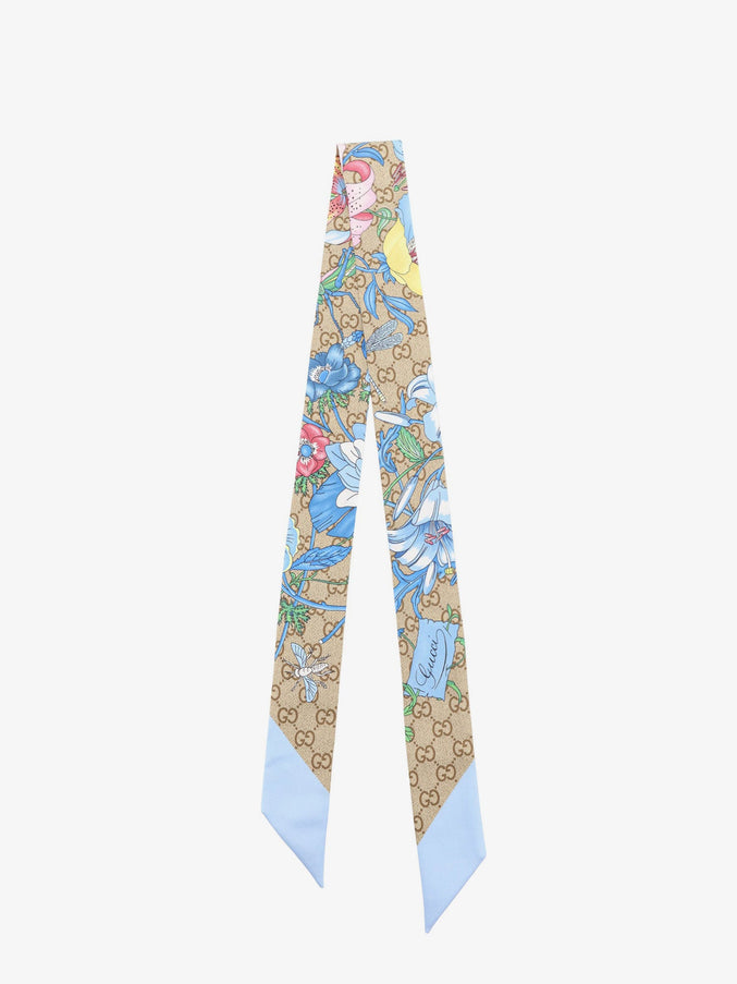 Gucci Silk Bandeau Uni Skyblueskyblue