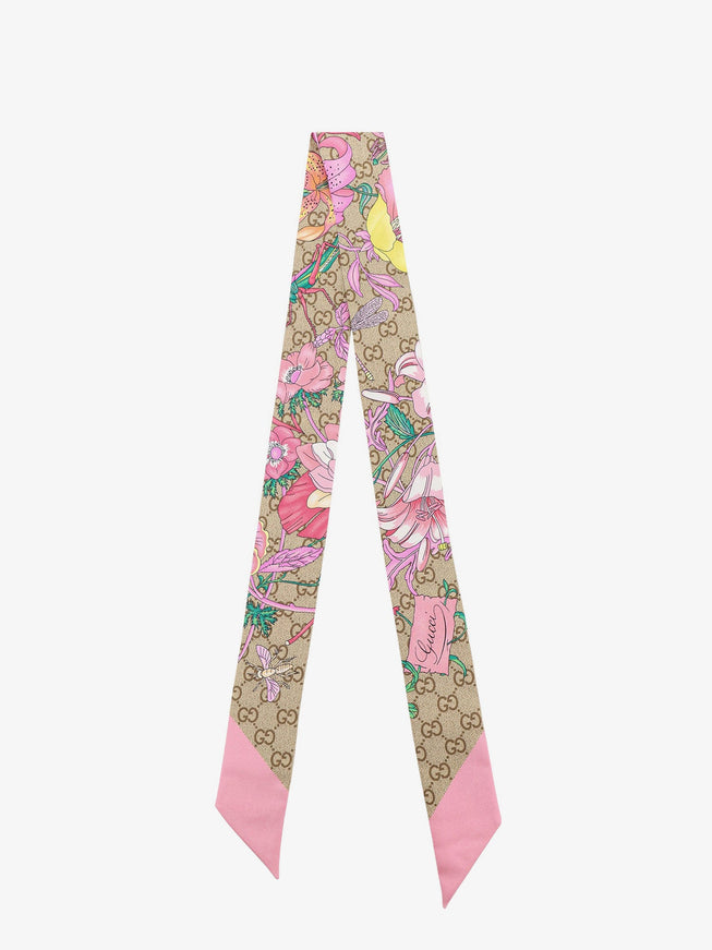 Gucci Silk Bandeau Uni Roseatepink