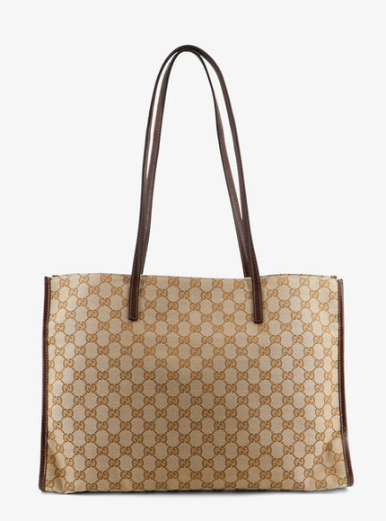 Gucci Londra Gg Fabric Shoulder Bag Uni Beige