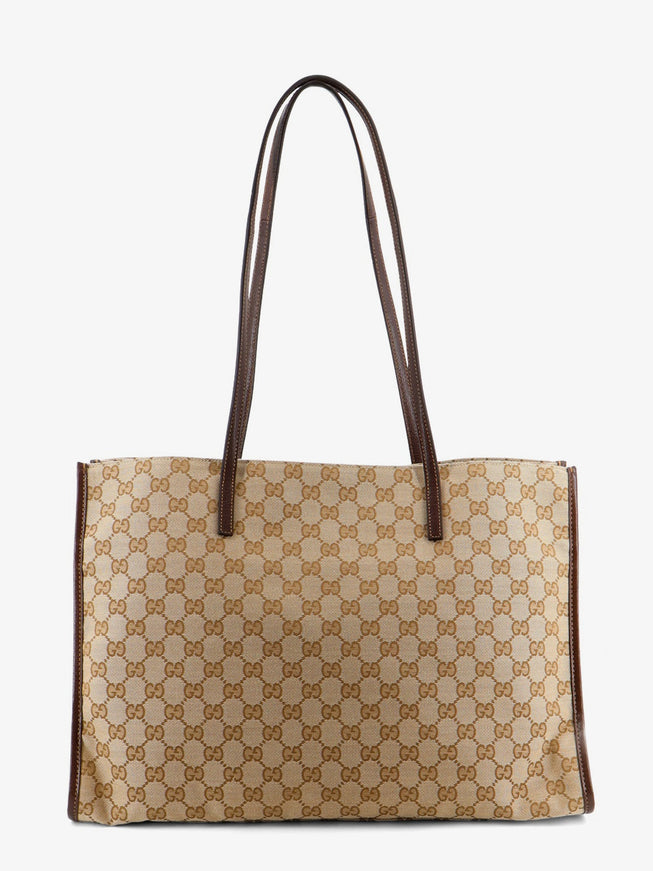 Gucci Londra Gg Fabric Shoulder Bag Uni Beige