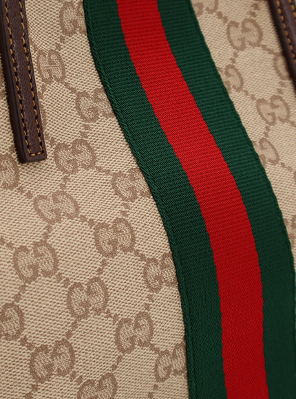 Gucci Tribeca Gg Fabric Shopping Bag