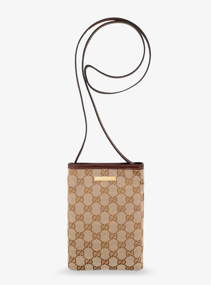 Gucci Gg Fabric Phone Case Uni Beige