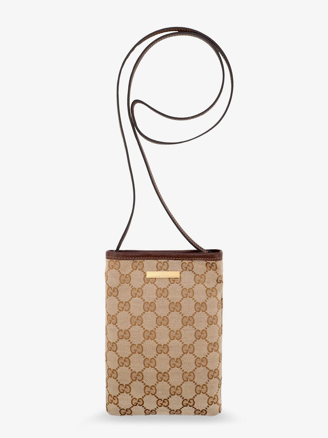 Gucci Gg Fabric Phone Case Uni Beige