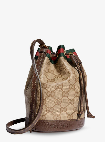 Gucci Gg Supreme Fabric Mini Bucket Bag