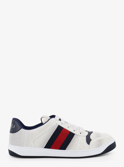 Gucci Screener Leather Sneakers Whblwhbr