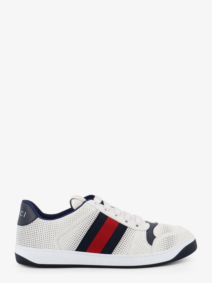 Gucci Screener Leather Sneakers Whblwhbr