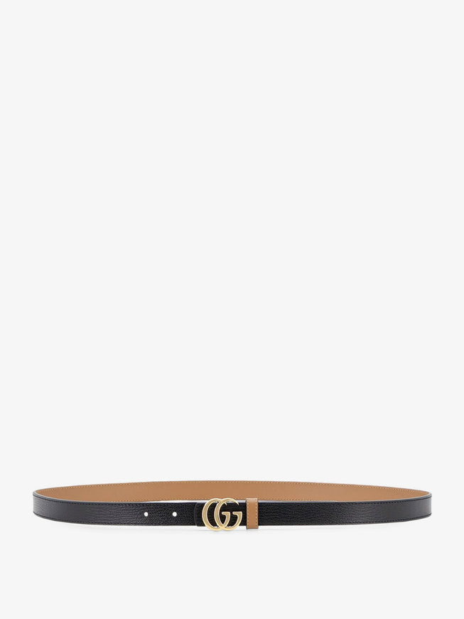 Gucci Reversible Leather Belt 90 Blackbeige