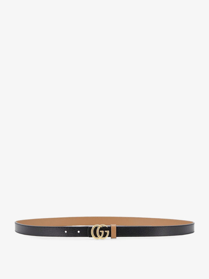 Gucci Reversible Leather Belt 90 Blackbeige