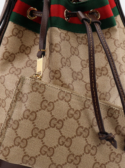 Gucci Gucci Venice Gg Fabric Bucket Bag