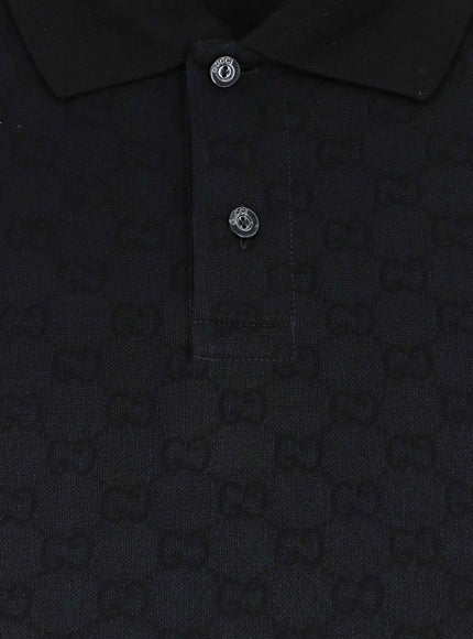 Gucci Gg Viscose Blend Polo Shirt