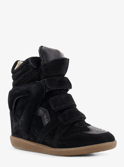 Isabel Marant Bekett Suede And Leather Sneakers