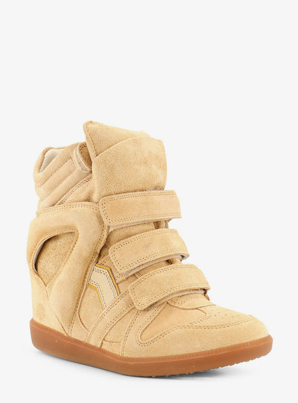 Isabel Marant Bekett Suede And Leather Sneakers