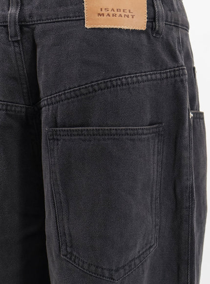Isabel Marant Rodayna Black Denim Jeans