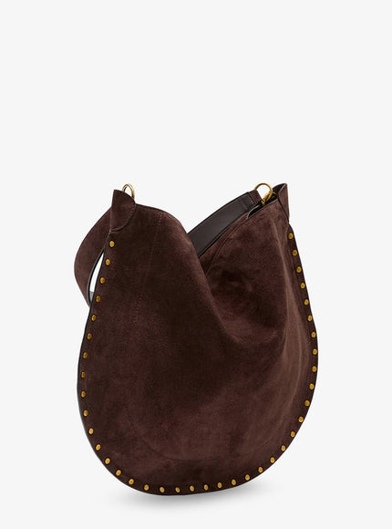 Isabel Marant Oskan Hobo Suede Shoulder Bag