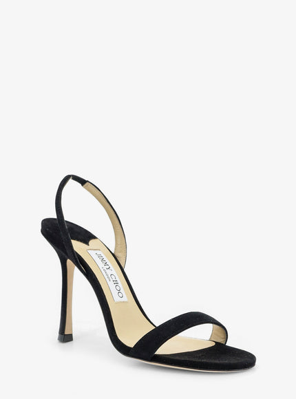 Jimmy Choo Jenn 100 Suede Sandals