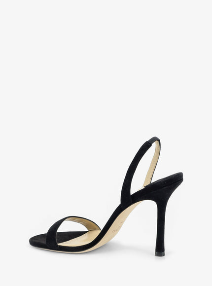 Jimmy Choo Jenn 100 Suede Sandals