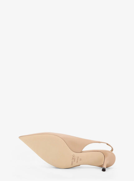 Jimmy Choo Love 95 Leatther Slingback Décolleté
