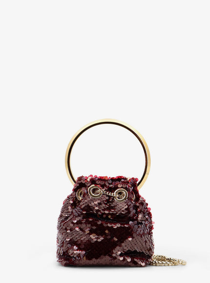 Jimmy Choo Micro Bonbon Crossbody Bag With All-Over Sequins