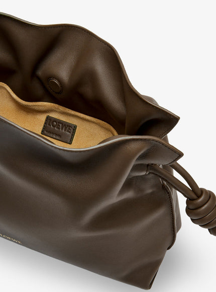 Loewe Flamenco Leather Clutch Bag