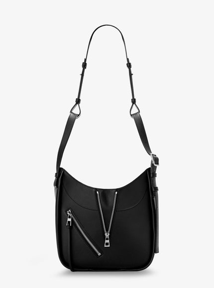 Loewe Hammock Flip Leather Handbag With Front Lettering Logo
