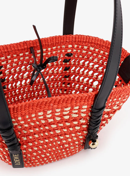 Loewe Paula's Ibiza -Braid Basket Small Small Iraca Palm Leaf Shoulder Bag
