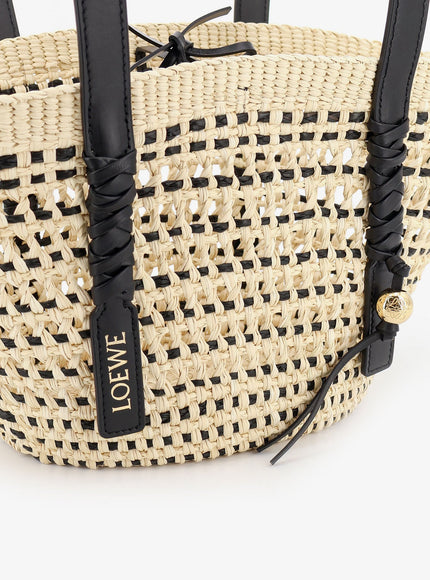 Loewe Paula's Ibiza -Braid Basket Small Iraca Palm Leaf Shoulder Bag