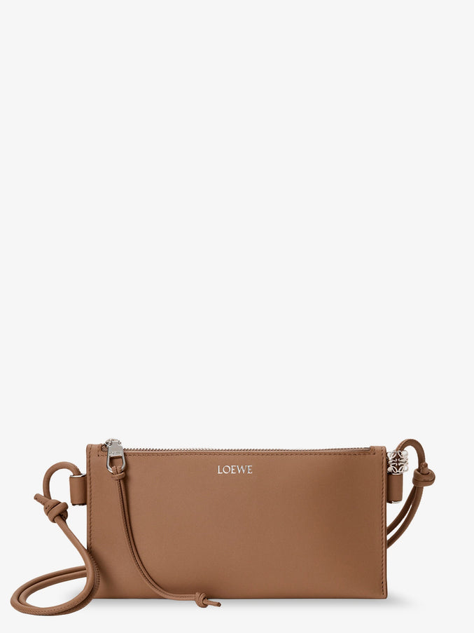 Loewe Joya Leather Shoulder Bag Uni Mocha