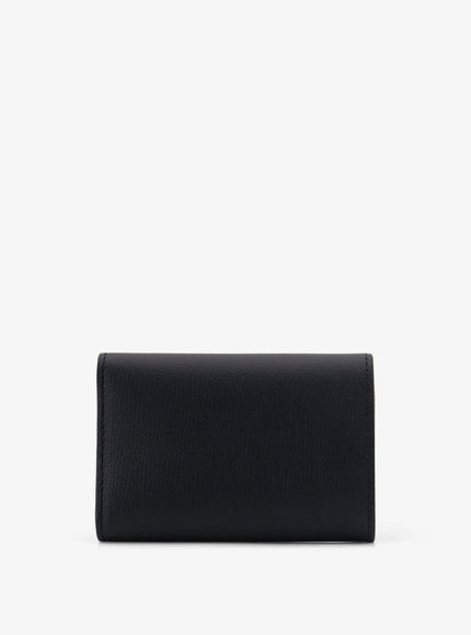 Loewe Anagram Leather Wallet With Front Logo