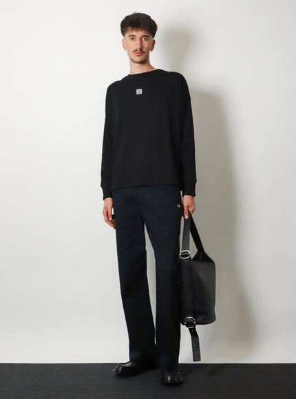 Loewe Ribbed Cotton T-Shirt