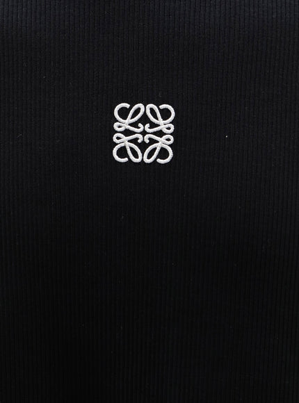 Loewe Ribbed Cotton T-Shirt