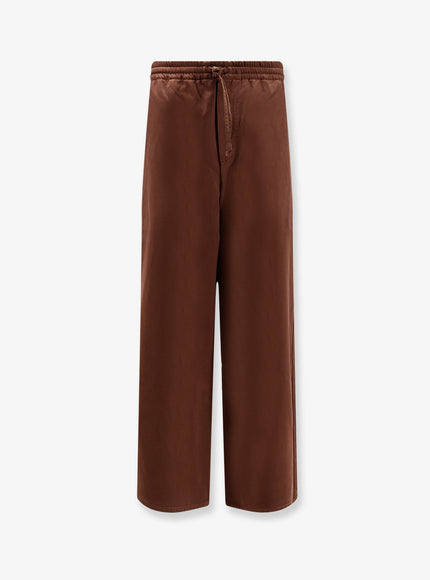Loewe Cotton Paula's Ibiza Trousers Chocolate Brown