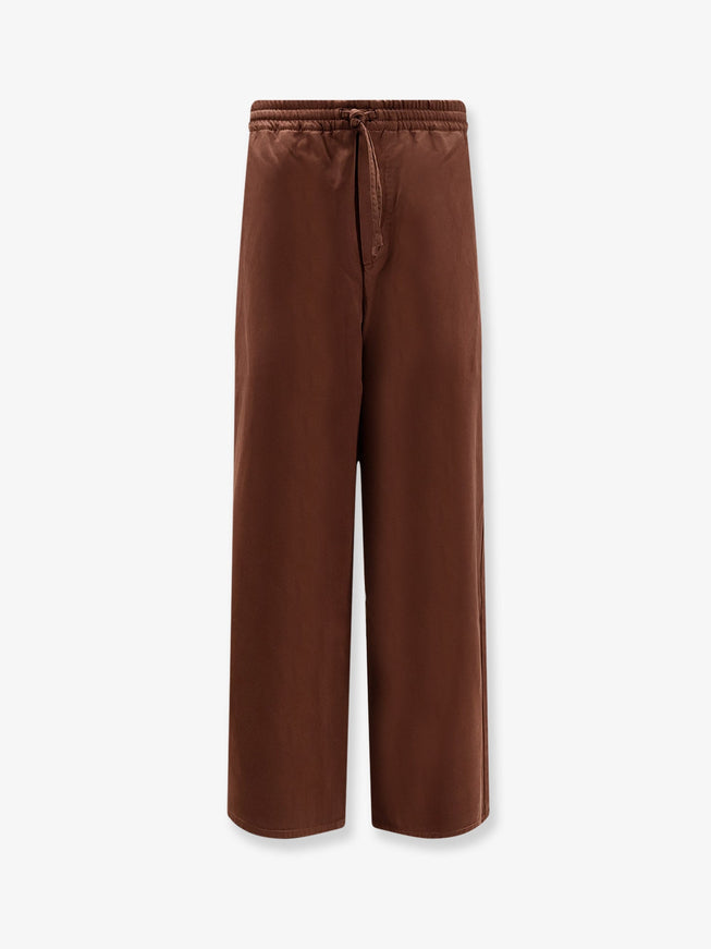 Loewe Cotton Paula's Ibiza Trousers Chocolate Brown