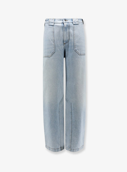 Loewe Paula's Ibiza Cotton Jeans Washed Blue