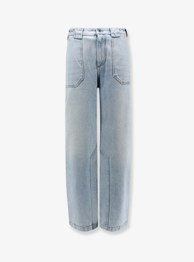 Loewe Paula's Ibiza Cotton Jeans Washed Blue