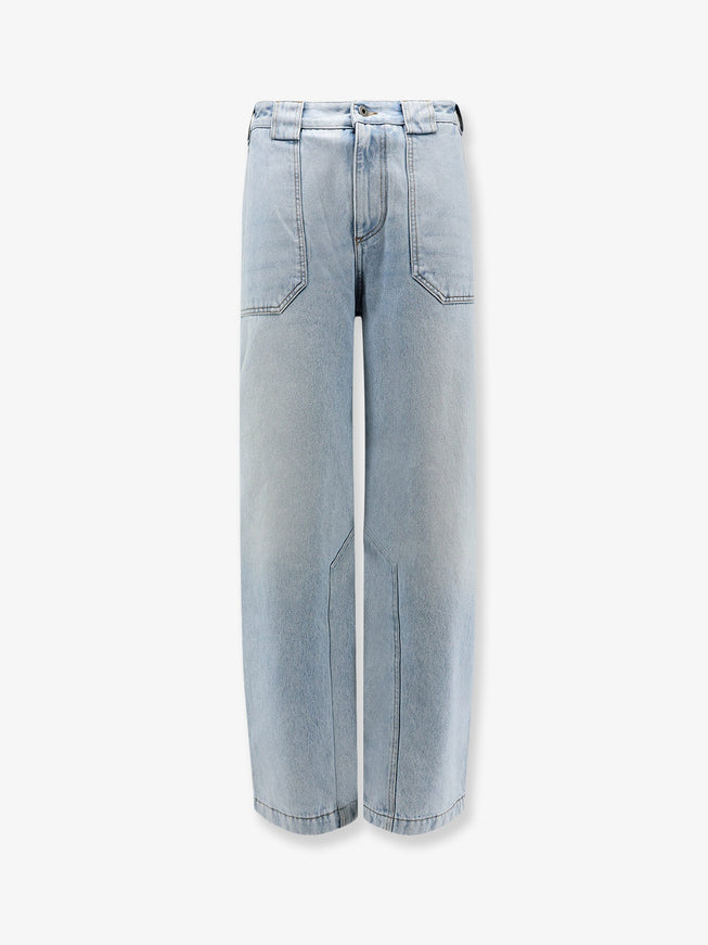 Loewe Paula's Ibiza Cotton Jeans Washed Blue