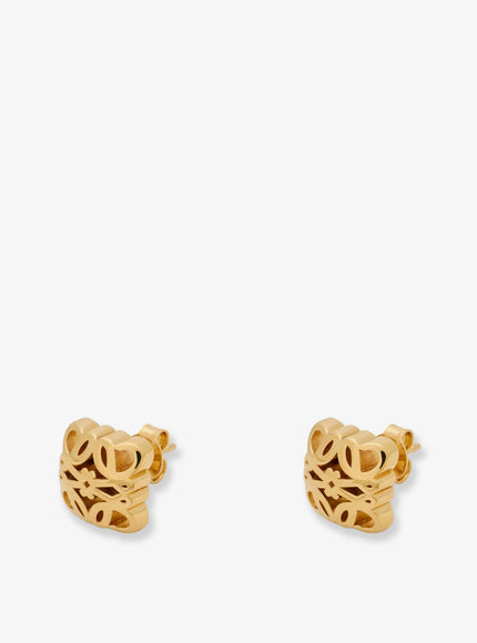 Loewe Paula's Ibiza -Bombè Anagram Brass Earrings Uni Gold