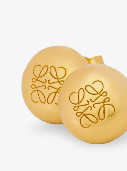 Loewe Paula's Ibiza Anagram Pebble Earrings