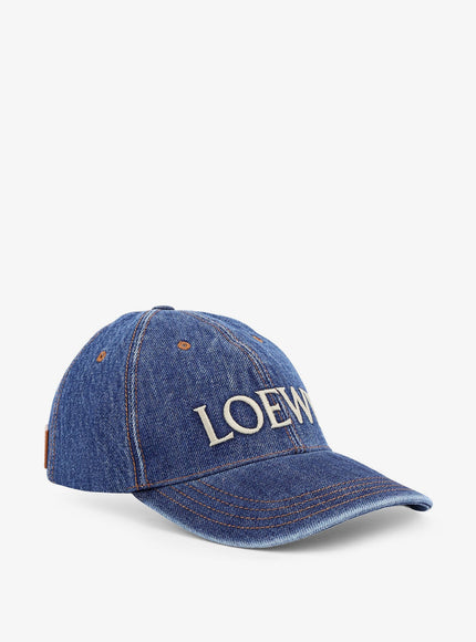 Loewe Paula's Ibiza Blue Denim Hat