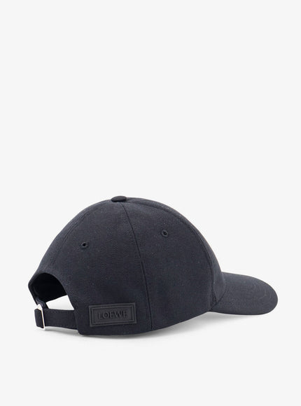 Loewe Cotton Hat With Rubber Anagram Logo Patch