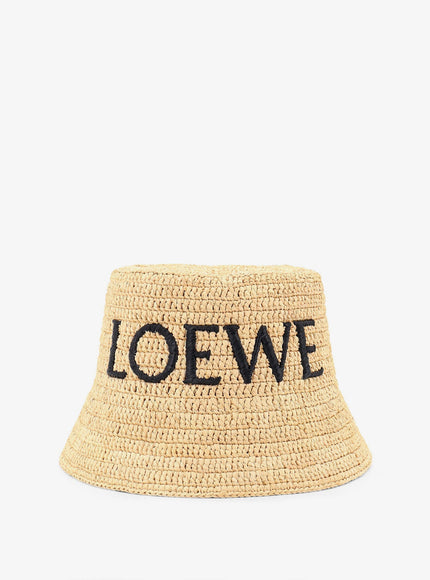 Loewe Paula's Ibiza -Loewe Rafia Bucket Hat 57 Natural