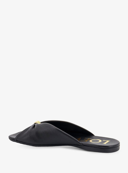 Loewe Paula's Ibiza -Pebble Soft Leather Sandals