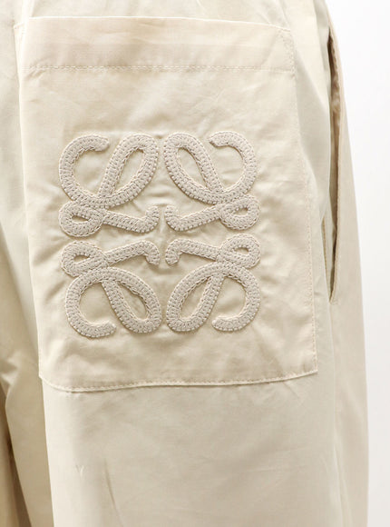 Loewe Paula's Ibiza - Cropped Cotton Trousers