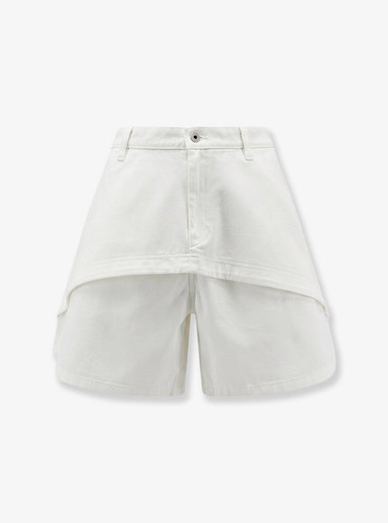Loewe Paula's Ibiza Cotton Shorts White
